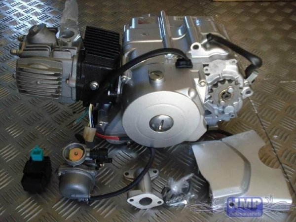 HMParts Motor Set 70 ccm vollautomatik Anlasser / E-starter unten