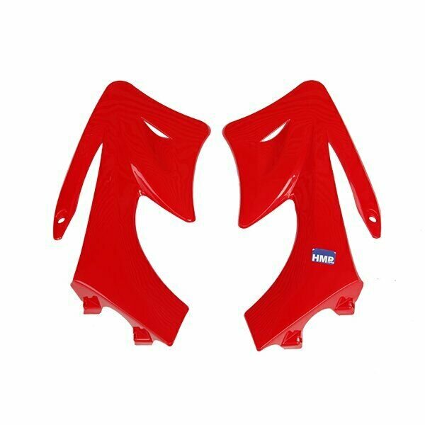 Seitenteile Verkleidung Tank Rot Typ 2