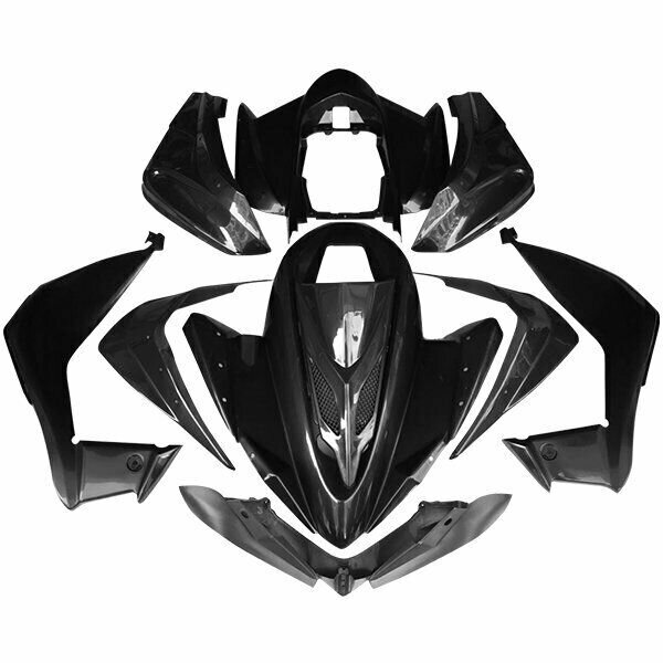 Plastik Set schwarz Typ 3 Quad ATV 150 - 250cc u.a Jingling Bashan