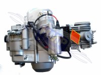 HMParts Quad RC  ATV  Motor SET 110 ccm halbautomatik R0123 - Anlasser oben