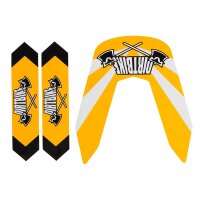 HMParts Top Aufkleber Set >99< Gelb Pit Bike Dirt Bike