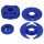 HMParts Tuning Zylinder 49ccm 44mm 30 Teile Big Bore 6 Pocket Bike Dirt Bike ATV