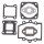 HMParts Tuning Zylinder 49ccm 44mm 30 Teile Big Bore 6 Pocket Bike Dirt Bike ATV