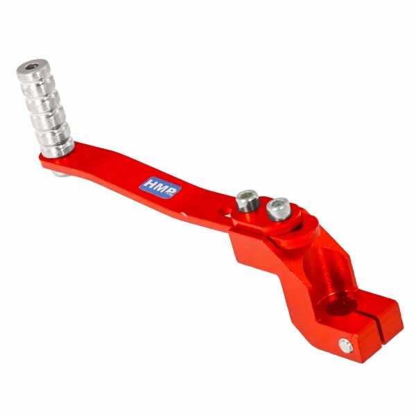 HMParts Schalthebel verstellbar rot Dirt Bike Pit Bike Monkey 11 mm Welle