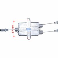 HMParts Bremsseil Doppel Bremszug - Kit 1 auf 2 510 / 600 mm ATV China Quad