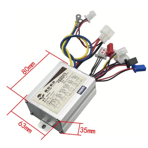 Controller Steuerung Fahrtenregler Yiyun YK40 YK31C 500W 24V DC 31A Für E- Motor