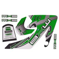 Aufkleber Set X - Grün Pit Bike Dirt Bike HMParts