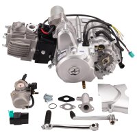 4-Gang Motor 110ccm 1N234 E-Starter oben &...