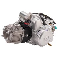 4-Gang Motor 110ccm 1N234 E-Starter oben & Kickstarter Pitbike Monkey