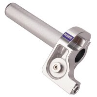 HMParts Performance Race Kurzgasgriff Gasgriff Alu Farbe silber Dirt Bike Pit Bike