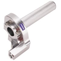 HMParts Performance Race Kurzgasgriff Gasgriff Alu Farbe silber Dirt Bike Pit Bike
