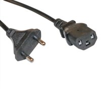 Ladegerät mit Ladekabel 3-polig 48V 1,6A Kaltgerätestecker