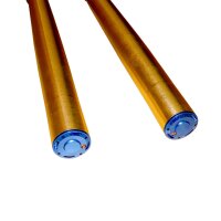 HMParts Tauchrohr Standrohr Set 735 mm gold  Dirtbike Pitbike 125 - 250 ccm