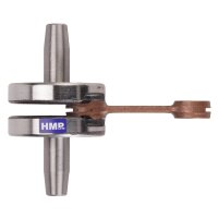 Pocket Bike / Cross / Dirt Bike 2-Takt Vollwange Tuning Kurbelwelle HLIE 44-6, Kolbenbolzen 12 mm