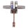Pocket Bike / Cross / Dirt Bike 2-Takt Vollwange Tuning Kurbelwelle HLIE 44-6, Kolbenbolzen 12 mm