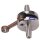 Pocket Bike / Cross / Dirt Bike 2-Takt Vollwange Tuning Kurbelwelle HLIE 44-6, Kolbenbolzen 12 mm