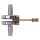 Pocket Bike / Cross / Dirt Bike 2-Takt Vollwange Tuning Kurbelwelle HLIE 44-6, Kolbenbolzen 12 mm