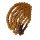 Kette 420, 49 Glieder, gold eloxiert