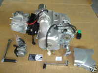 HMParts Motor Set 125 ccm 4-Gang Anlasser oben &amp; Kickstarter