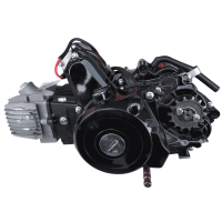 Motor Set 125 ccm 4-Gang Anlasser oben & Kickstarter