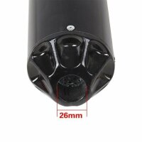 Auspuffendtopf Schalldämpfer ALU gold / grün Dirtbike Pitbike 50 - 150ccm