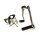 HMParts Pit Dirt Bike Monkey 1N234 Motor Set Loncin 125 ccm nur Kickstarter silber
