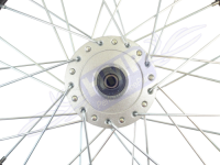 HMParts Pit Bike Dirt Bike Moto Cross ALU-Felge eloxiert 19 Zoll vorne Silber