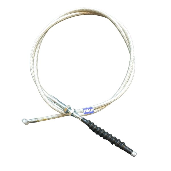 HMParts Kupplungsseil / Kupplungszug 1200 mm Silber Typ2 für Dirt Pit Bike ATV Quad