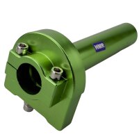 Alu Gasgriff Dreh Gas Griff Set T13 Grün Dirt Bike...