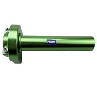 Alu Gasgriff Dreh Gas Griff Set T13 Grün Dirt Bike...