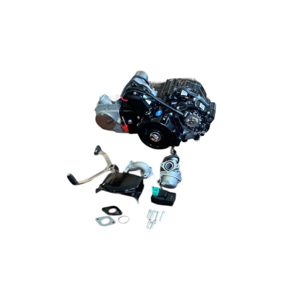 Motor SET 125ccm vollautomatik Rückwärtsgang 1+1 E Starter oben