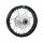 HMParts Pit Bike Dirt Bike Cross Trommel Felge 10 Zoll eloxiert hinten schwarz