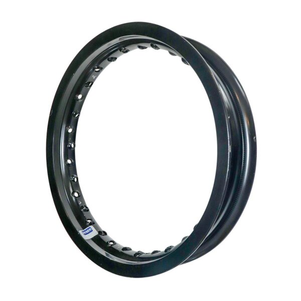HMParts Felgenring Felge Alu schwarz 1.85x12 Zoll 32H Dirt Pit Bike Motocross