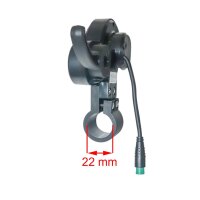 Display mit Daumengas 36V USB TF-100 E-Scooter Elektroroller