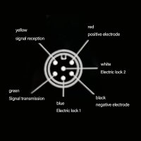 Display mit Daumengas 36V 48V 6-pin USB TF-100 E-Scooter Elektroroller Kugoo M4