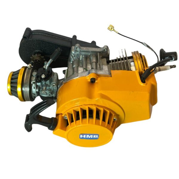 Tuning Motor 2-Takt Big Bore gelb gold TOP Mini Cross Dirt Bike Mini Quad