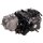 Motor Set 125 ccm halbautomatik E - Anlasser unten und Kickstarter schwarz HMParts