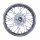 Hinterradfelge Stahl Felge 10 Zoll hinten chrom Pit Bike Dirt Bike Cross HMParts