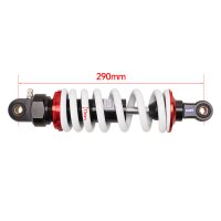 Federbein Stoßdämpfer hinten einstellbar 290mm / 11mm Feder Dirt Bike Pit Bike