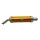 Auspuffendtopf Performance Alu neu Gold TYP2 Dirt Bike Pit Bike 4 Takt