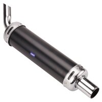 Performance Alu Auspuffendtopf schwarz TYP 2 Dirt Pit Bike 4-Takt