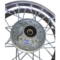 Hinterradfelge Stahl Felge 12 Zoll hinten chrom Pit Dirt Bike Cross 2. Wahl