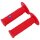 Griffgummi Lenkergummi Set 22 / 24 mm für Lenker mit Drehgasgriff Rot ATV Quad HMParts