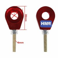 Kettenspanner Typ11 15mm Gold Dirt Bike Pit Bike Orion