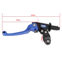 Performance Kupplungs- & Bremshebel SET blau Typ1