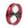 Alu Felge eloxiert 10 Zoll hinten rot Typ 2 12mm