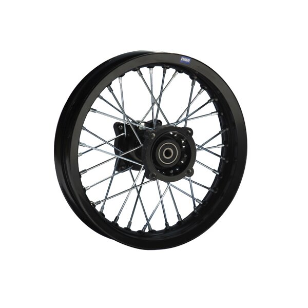 Alu Felge 12 Zoll hinten eloxiert Typ2 12mm Pit Bike Dirt Bike Cross