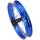 Alu Felge eloxiert 14 Zoll hinten blau 12 mm Typ 2