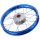 Alu Felge Eloxiert 14 Zoll vorne Blau 12 mm Achse Pit Bike Dirt Bike Cross - HMParts