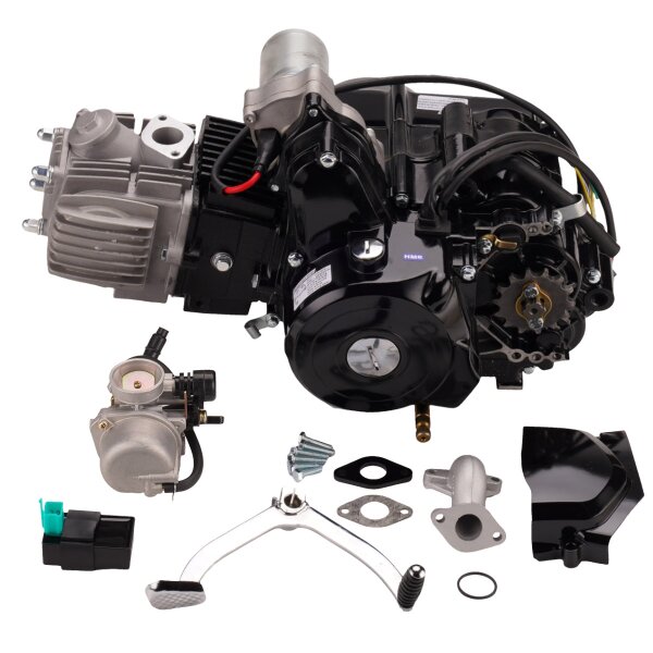 Motor Set 110 ccm halbautomatik R0123 Anlasser Oben Quad RC ATV